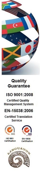 A DEDICATED NOTTINGHAM TRANSLATION SERVICES COMPANY WITH ISO 9001 & EN 15038/ISO 17100